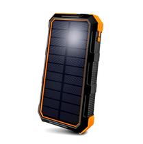 Banco de Energia Solar 24.000mAh com Carregamento Rápido - Resistente Banco de Energia Solar 24.000mAh com Carregamento Rápido - Resistente