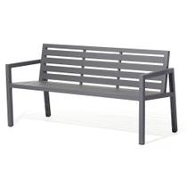 Banco de jardim e área comum de condomínio material alumínio com pintura eletrostática