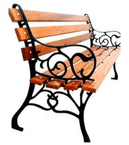 Banco de Jardim Francês 140CM Banco de Jardim Francês 140CM