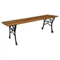 BANCO DE JARDIM FRANCÊS ESTILO PRAÇA SEM ENCOSTO 1,5m