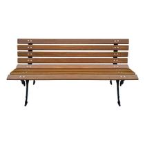 Banco de jardim tamanduá estilo praça 150cm - 8 réguas