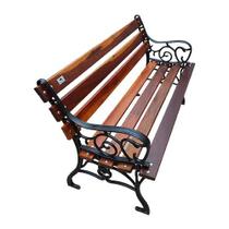 Banco de madeira para jardim frances 7 reguas 120 cm