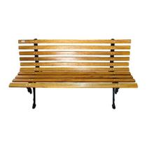 Banco de madeira para jardim tamandua 10 reguas 120 cm