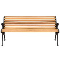 BANCO DE MADEIRA PARA PRAÇA E JARDIM MODELO INGLÊS 1,5m