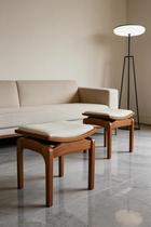 Banco de madeira sem encosto rústico de sentar mesa para cozinha penteadeira sala jardím simples pequeno para area externa interna