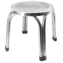 Banco de metal com base antiderrapante 29x30 Banco de metal com base antiderrapante 29x30