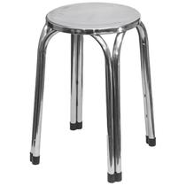 Banco de metal com base antiderrapante 29x47 Banco de metal com base antiderrapante 29x47