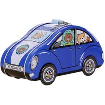 Banco de moedas, desenho animado, metal em forma de carro com fechadura para crianças Banco de moedas, desenho animado, metal em forma de carro com fechadura para crianças
