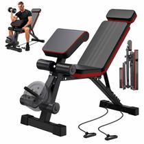Banco de musculação ALSO GO 770 lbs dobrável 4 em 1 Banco de musculação ALSO GO 770 lbs dobrável 4 em 1