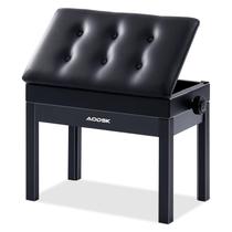 Banco de Piano AODSK Ajustável com Almofada Acolchoada