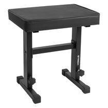 Banco de piano STRICH Assento ajustável preto SPB-M50