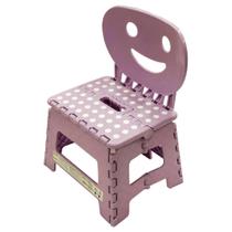 Banco de Plástico Dobrável com Encosto N230645-3 - Quanhe