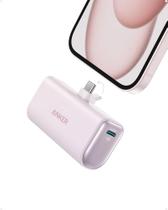 Banco de potência Anker Nano 5.000 mAh 22,5 W com USB-C para iPhone 15