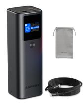 Banco de potência AsperX 27.600mAh 162,5 W Monobloco de Alumínio PD3.1