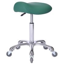 Banco de selim FRNIAMC Professional Swivel Rolling Green Banco de selim FRNIAMC Professional Swivel Rolling Green