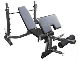 Banco de supino com apoio para barra WCT Fitness