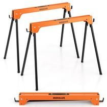 Banco de Trabalho Dobrável Goplus para Serra 600kg Capacidade 91x48x74cm Banco de Trabalho Dobrável Goplus para Serra 600kg Capacidade 91x48x74cm