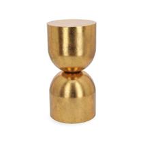 Banco Decorativo em Metal Dourado 55cm 18939 Mart Banco Decorativo em Metal Dourado 55cm 18939 Mart