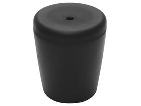 Banco Decorativo Multiuso Cilíndrico Preto Basic Tramontina