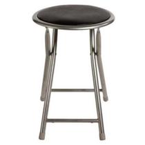 Banco Dobrável 45x30cm Preto Casa Bonita Banco Dobrável 45x30cm Preto Casa Bonita