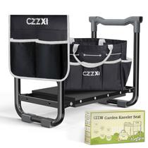 Banco e Ajoelhador de Jardim CZZXI Dobrável, 37,5 cm de altura Banco e Ajoelhador de Jardim CZZXI Dobrável, 37,5 cm de altura