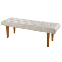 Banco Estofado Recamier Banqueta Luxo Quarto Casal Decoração