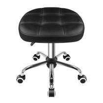 Banco FURWOO oval em altura de rolamento ajustável preto Banco FURWOO oval em altura de rolamento ajustável preto