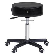 Banco Giratório Hidráulico com Rodízios Ajustável Stool Master Massage Glider