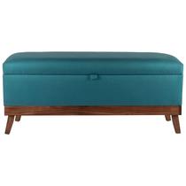 Banco Incy Turquoise Omega com porta-malas 120x40x50 cm Máxima D