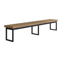Banco Infinit 220cm - Marrom Banco Infinit 220cm - Marrom