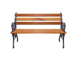 BANCO JARDIM FRANCÊS DE MADEIRA ESTILO PRAÇA 100cm