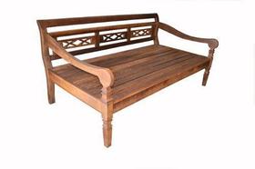 Banco Leito Assobiador Em Madeira De Demolição - Cód 986