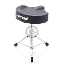 Banco Liverpool Selim Motorcycle com ajuste de altura em espiral e assento extra grande (111050) Banco Liverpool Selim Motorcycle com ajuste de altura em espiral e assento extra grande (111050)