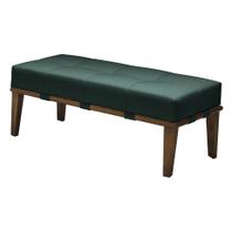 Banco Livia Verde e Mel 100 cm