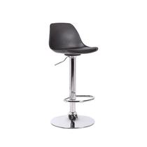 Banco Luísa Preto Polipropileno Base Disco Banco Luísa Preto Polipropileno Base Disco
