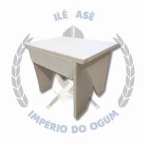 Banco madeira preto velho s/gaveta - branco Banco madeira preto velho s/gaveta - branco