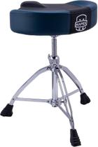 Banco Mapex T855BL Assento Selim Azul e Preto com acabamento luxo em edição limitada Top de Linha