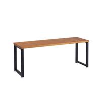Banco Mineapolis Madeira Maciça/MDF Preto/Mel Banco Mineapolis Madeira Maciça/MDF Preto/Mel