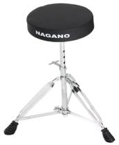 Banco Nagano Standard BCO-100 com assento redondo e pernas duplas Banco Nagano Standard BCO-100 com assento redondo e pernas duplas