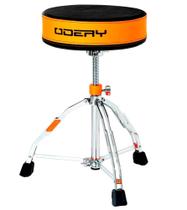 Banco Odery Precept Rounded Orange Black T-906PCT.OR assento redondo extra large padrão top de linha