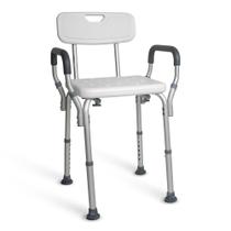 Banco Para Banho Com Encosto E Apoio de Braços Hidrolight