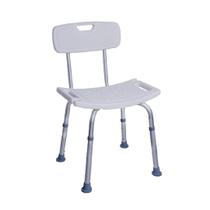 Banco Para Banho Encosto e Regulável até 135 Kg D2 Dellamed