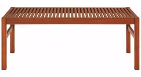 Banco Para Jardim Em Madeira Maciça 75 Cm Banco Para Jardim Em Madeira Maciça 75 Cm