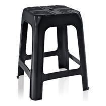 Banco Plastico Banqueta Banquinho Suporta Até 100 Kg Seguro