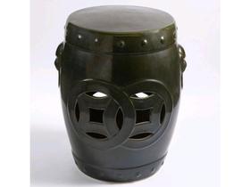 Banco Porcelana Preto Garden Seat Classico Chines Formosa Banco Porcelana Preto Garden Seat Classico Chines Formosa
