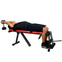 Banco Reto Musculação Regulagem Multifunções Treino Academia Consport