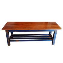 Banco Rústico Sapateira em Madeira de Demolição - Cód 05 Banco Rústico Sapateira em Madeira de Demolição - Cód 05