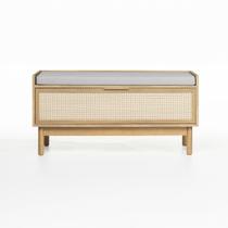 Banco Sapateira Kaki 100 cm x 40 cm Banco Sapateira Kaki 100 cm x 40 cm