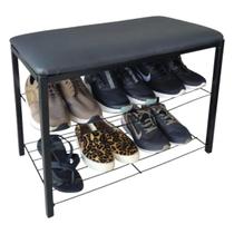 Banco Sapateira Prateleira De Sapatos Organizador Luxo