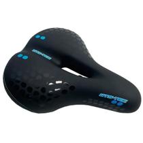Banco Selim Bicicleta Gel Gts Tec Vazado Com Luz Led Bike